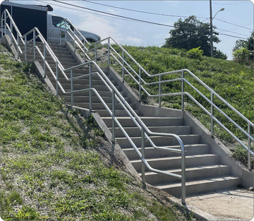 Commercial Railings, Gates and Stairs