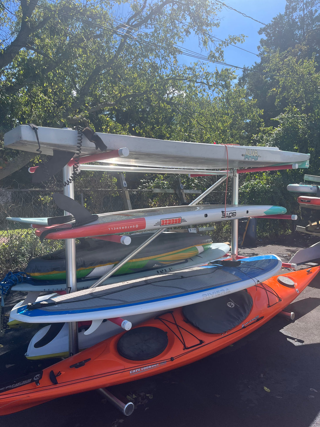 Kayak Storage Rack
